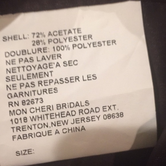 💕💕Host Pick💕💕NWOT Montage strapless eveningdress col. plum/wine - Picture 5 of 6